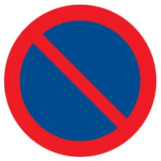 Panneau STATIONNEMENT INTERDIT NORMASI Taliaplast 624213 | 624213