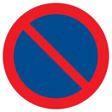 Panneau STATIONNEMENT INTERDIT NORMASI Taliaplast 622213 | 622213