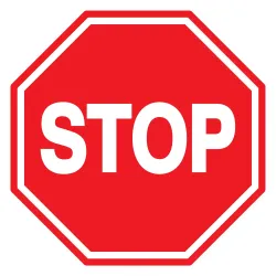 Panneau STOP NORMASIGN D.180 Taliaplast 627209 | 627209
