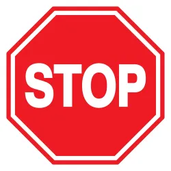 Panneau STOP NORMASIGN D.300 Taliaplast 622209 | 622209