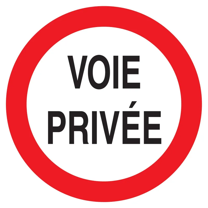 Panneau VOIE PRIVEE CIRCULAT.INTERDITE Taliaplast 623265 | 623265 Panneau VOIE PRIVEE CIRCULAT.INTERDITE Taliaplast 623265 | 623265