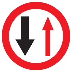 Panneau VOUS N'ETES PAS PRIORITAIRE NO Taliaplast 627268 | 627268