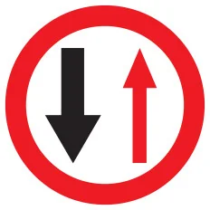 Panneau VOUS N'ETES PAS PRIORITAIRE NO Taliaplast 622268 | 622268