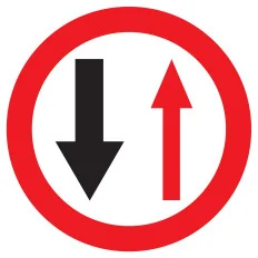 Panneau VOUS N'ETES PAS PRIORITAIRE NO Taliaplast 623268 | 623268