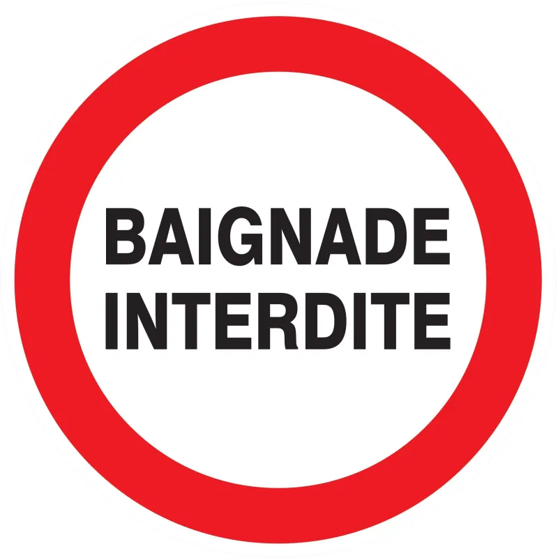 Panneau BAIGNADE INTERDITE NORMASIGN D Taliaplast 624240 | 624240 Panneau BAIGNADE INTERDITE NORMASIGN D Taliaplast 624240 | 624240