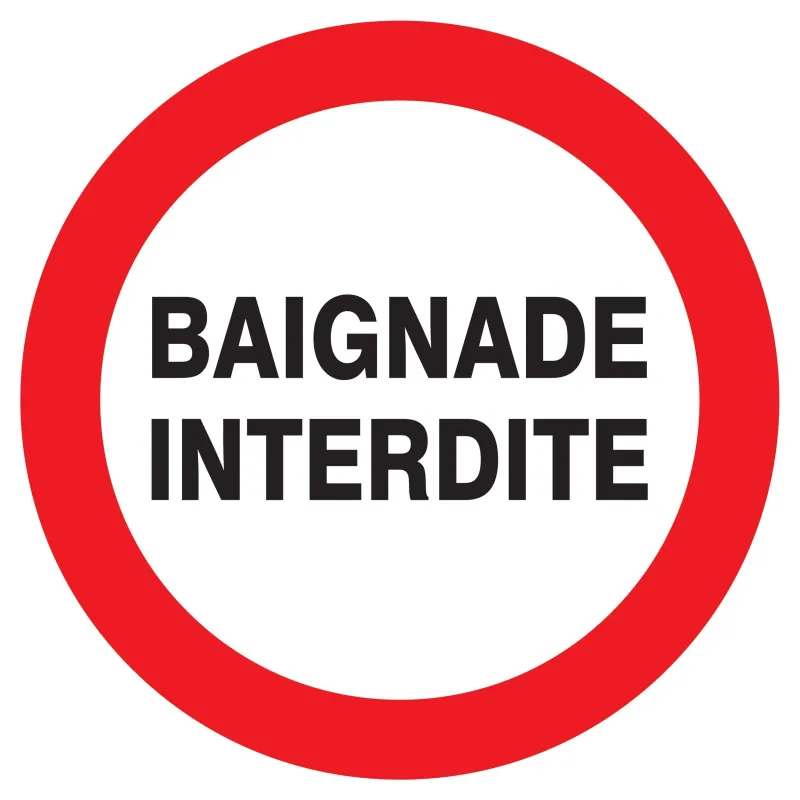 Panneau BAIGNADE INTERDITE NORMASIGN D Taliaplast 627241 | 627241 Panneau BAIGNADE INTERDITE NORMASIGN D Taliaplast 627241 | 627241