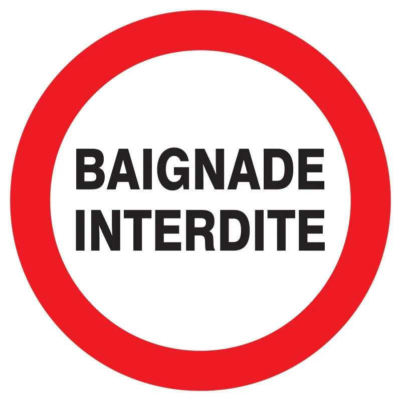 Panneau BAIGNADE INTERDITE NORMASIGN D Taliaplast 622236 | 622236 Panneau BAIGNADE INTERDITE NORMASIGN D Taliaplast 622236 | 622236