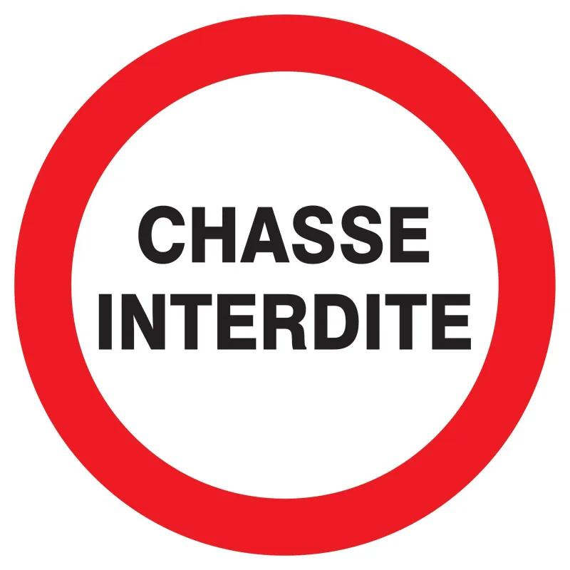 Panneau CHASSE INTERDITE NORMASIGN D.3 Taliaplast 622206 | 622206 Panneau CHASSE INTERDITE NORMASIGN D.3 Taliaplast 622206 | 622206