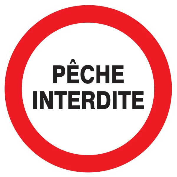 Panneau PECHE INTERDITE NORMASIGN D.80 Taliaplast 624236 | 624236 Panneau PECHE INTERDITE NORMASIGN D.80 Taliaplast 624236 | 624236