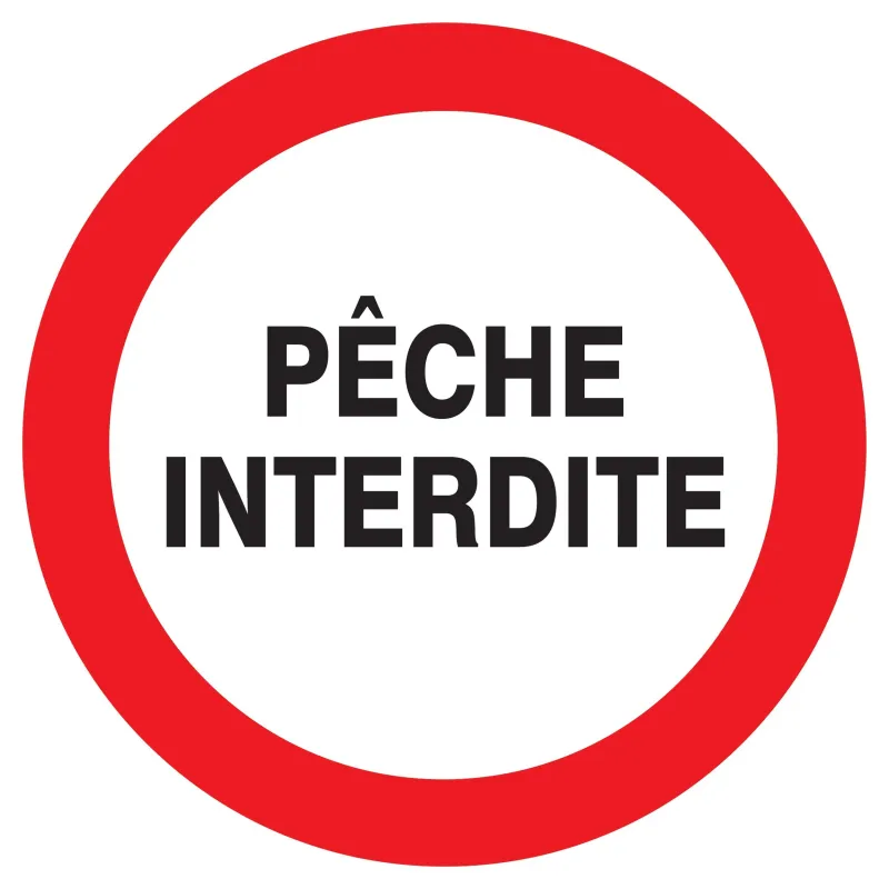 Panneau PECHE INTERDITE NORMASIGN D.30 Taliaplast 622232 | 622232 Panneau PECHE INTERDITE NORMASIGN D.30 Taliaplast 622232 | 622232