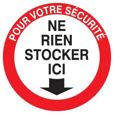 Panneau POUR VOTRE SECURITE NE RIEN ST Taliaplast 622208 | 622208