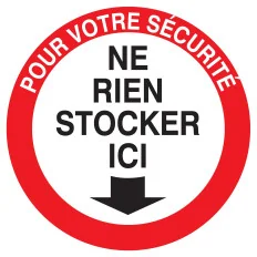 Panneau POUR VOTRE SECURITE NE RIEN ST Taliaplast 623204 | 623204