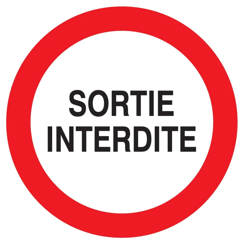 Panneau SORTIE INTERDITE NORMASIGN D.3 Taliaplast 622241 | 622241 Panneau SORTIE INTERDITE NORMASIGN D.3 Taliaplast 622241 | 622241