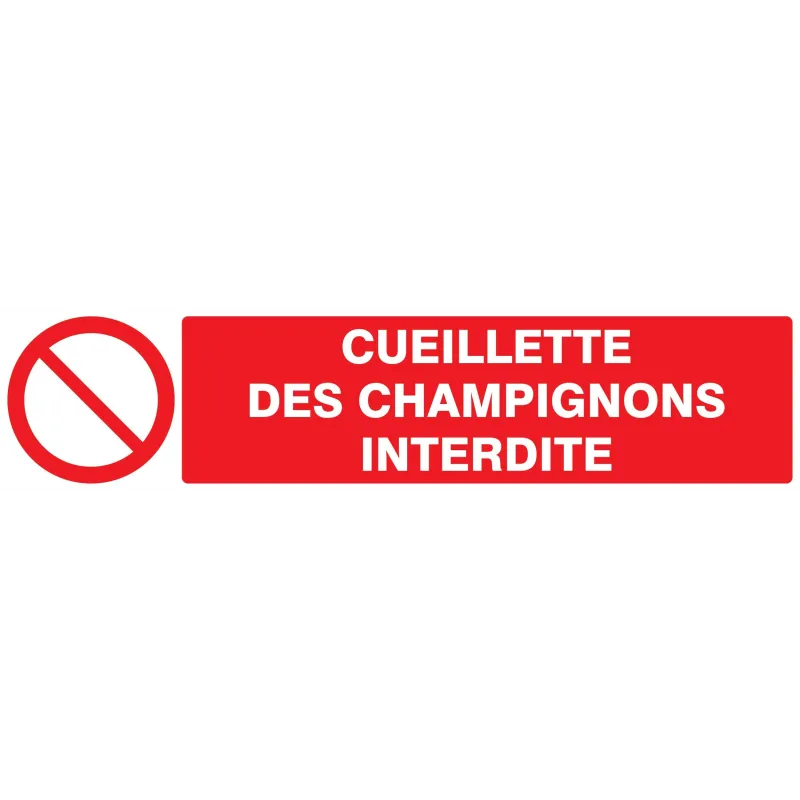 Panneau CUEILLETTE DES CHAMPIGNONS INT Taliaplast 625221 | 625221 Panneau CUEILLETTE DES CHAMPIGNONS INT Taliaplast 625221 | 625221