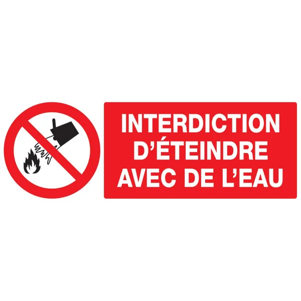 Panneau INTERDICTION D'ETEINDRE AVEC D Taliaplast 626213 | 626213 Panneau INTERDICTION D'ETEINDRE AVEC D Taliaplast 626213 | 626213