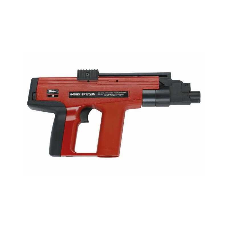 INDEX Pistolet semi-automatique. Cloueur à poudre Pour clous 12 mm (12mm 1 pièces.) FP12GUN - ekibat
