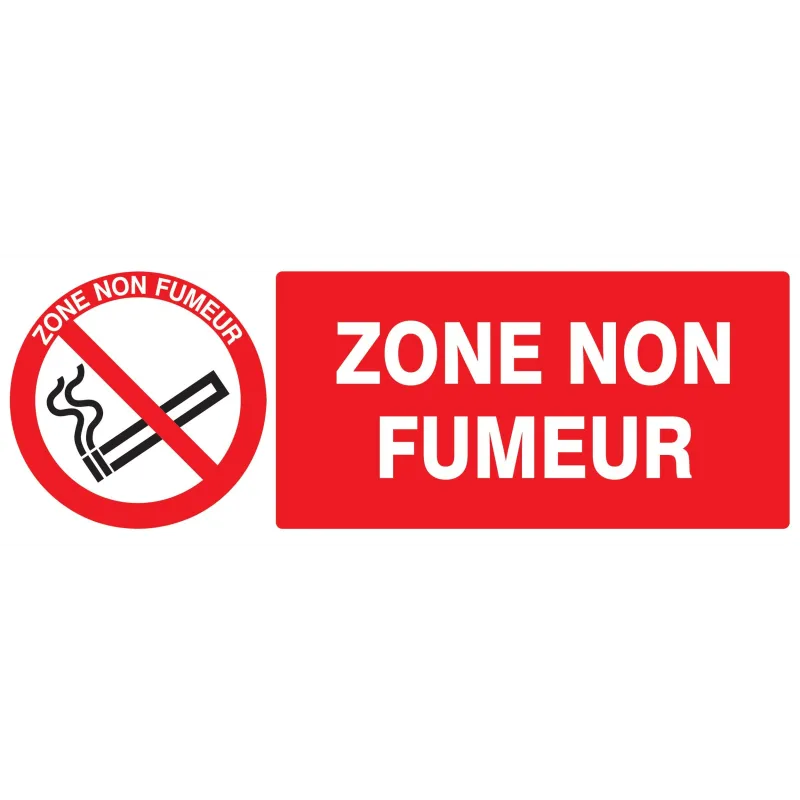 Panneau ZONE NON FUMEUR 330X120 NORMAS Taliaplast 626235 | 626235 Panneau ZONE NON FUMEUR 330X120 NORMAS Taliaplast 626235 | 626235