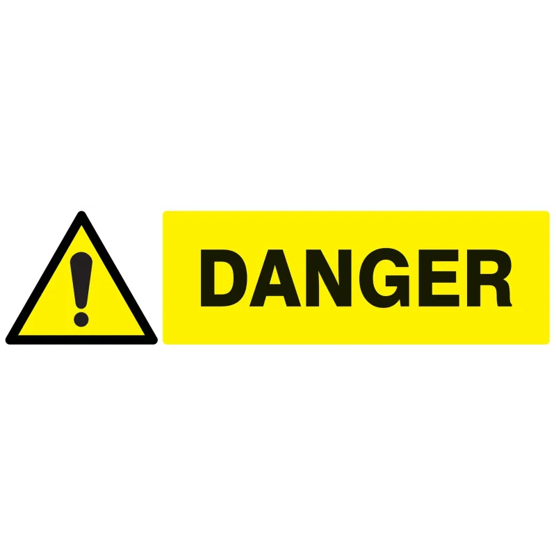 Panneau DANGER 200X52 NORMASIGN 200X52 Taliaplast 620304 | 620304 Panneau DANGER 200X52 NORMASIGN 200X52 Taliaplast 620304 | 620304