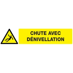 Panneau DANGER RISQUE DE CHUTE NORMASI Taliaplast 625327 | 625327
