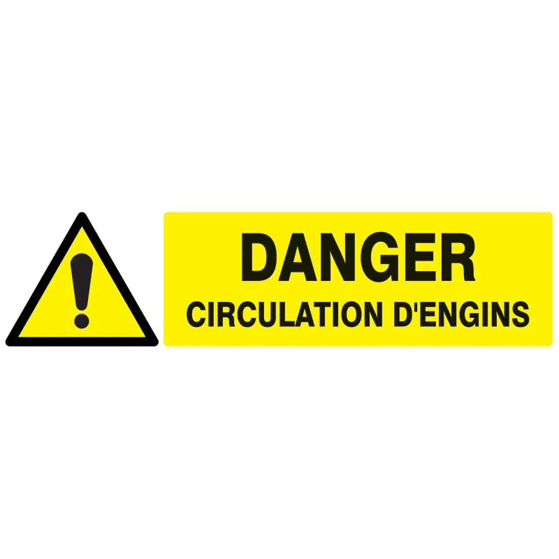 Panneau DANGER CIRCULATION D'ENGINS NO Taliaplast 620324 | 620324 Panneau DANGER CIRCULATION D'ENGINS NO Taliaplast 620324 | 620324