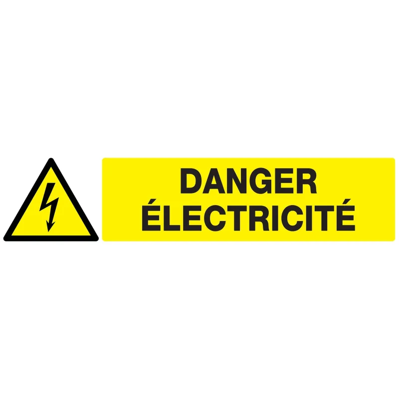 Panneau DANGER ELECTRICITE NORMAISGN 3 Taliaplast 625305 | 625305 Panneau DANGER ELECTRICITE NORMAISGN 3 Taliaplast 625305 | 625305