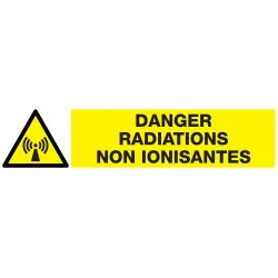 Panneau DANGER RADIAT. NON IONISANTES Taliaplast 625315 | 625315