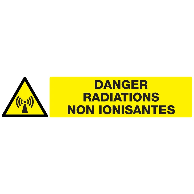 Panneau DANGER RADIAT. NON IONISANTES Taliaplast 625315 | 625315 Panneau DANGER RADIAT. NON IONISANTES Taliaplast 625315 | 625315