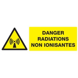 Panneau DANGER RADIAT. NON IONISANTES Taliaplast 626315 | 626315