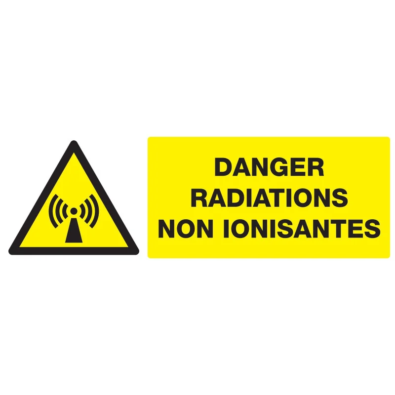Panneau DANGER RADIAT. NON IONISANTES Taliaplast 626315 | 626315 Panneau DANGER RADIAT. NON IONISANTES Taliaplast 626315 | 626315