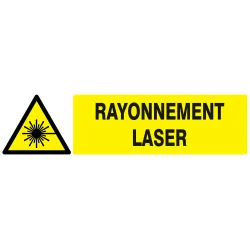 Panneau DANGER RAYONNEMENT LASER NORMA Taliaplast 620316 | 620316