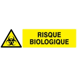 Panneau DANGER RISQUE BIOLOGIQUE NORMA Taliaplast 620317 | 620317