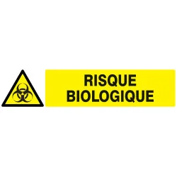 Panneau DANGER RISQUE BIOLOGIQUE NORMA Taliaplast 625317 | 625317