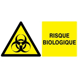 Panneau DANGER RISQUE BIOLOGIQUE NORMA Taliaplast 621317 | 621317