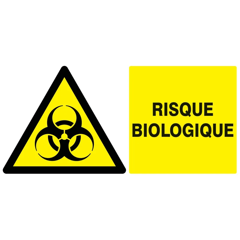 Panneau DANGER RISQUE BIOLOGIQUE NORMA Taliaplast 621317 | 621317 Panneau DANGER RISQUE BIOLOGIQUE NORMA Taliaplast 621317 | 621317