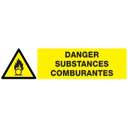Panneau DANGER SUBSTANCES COMBURANTES Taliaplast 620313 | 620313