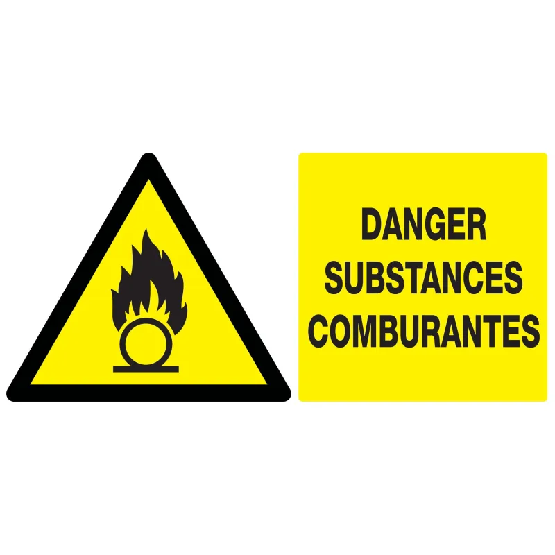 Panneau DANGER SUBSTANCES COMBURANTES Taliaplast 621313 | 621313 Panneau DANGER SUBSTANCES COMBURANTES Taliaplast 621313 | 621313