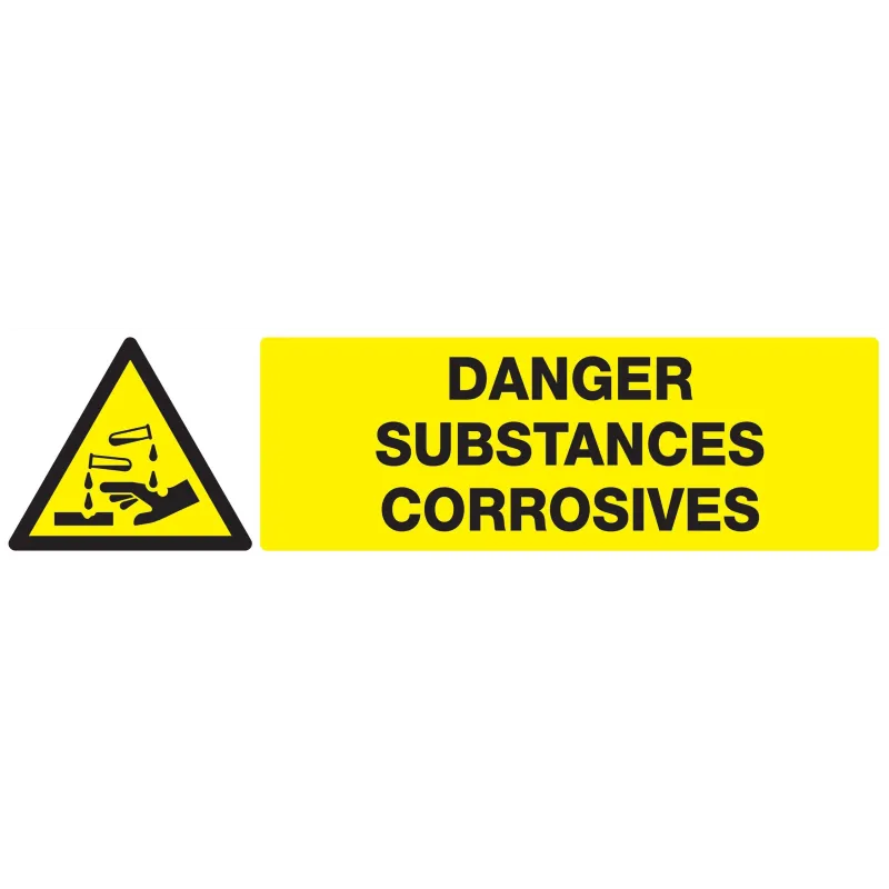 Panneau DANGER SUBSTANCES CORROSIVES N Taliaplast 620309 | 620309 Panneau DANGER SUBSTANCES CORROSIVES N Taliaplast 620309 | 620309