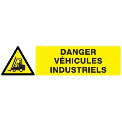 Panneau DANGER VEHICULES INDUSTRIELS N Taliaplast 620310 | 620310