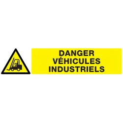 Panneau DANGER VEHICULES INDUSTRIELS N Taliaplast 625310 | 625310