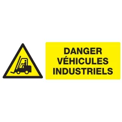 Panneau DANGER VEHICULES INDUSTRIELS N Taliaplast 626310 | 626310