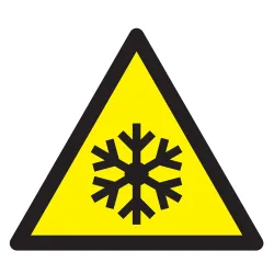 Panneau DANGER BASSES TEMPERATURES CON Taliaplast 629935 | 629935