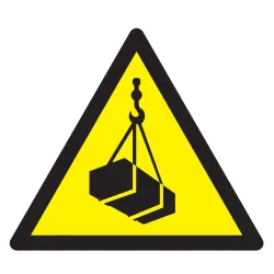 Panneau DANGER CHARGES SUSPENDUES NORM Taliaplast 629934 | 629934