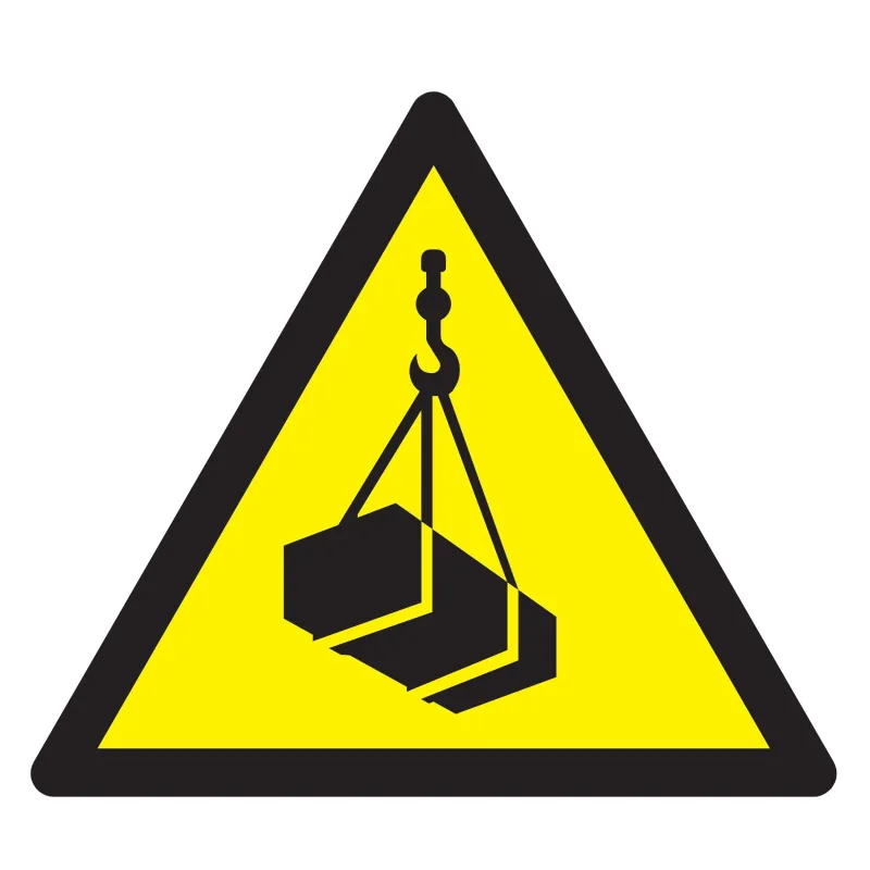 Panneau DANGER CHARGES SUSPENDUES NORM Taliaplast 629934 | 629934