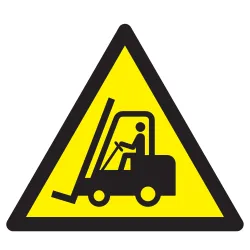 Panneau DANGER CHARIOT ELEV. A FOURCHE Taliaplast 629316 | 629316