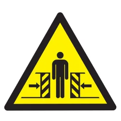 Panneau DANGER ECRASEMENT NORMASIGN 10 Taliaplast 629902 | 629902
