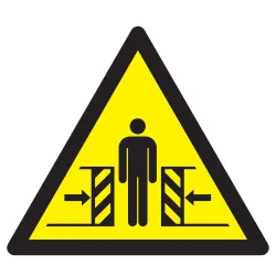 Panneau DANGER ECRASEMENT NORMASIGN 30 Taliaplast 629362 | 629362