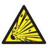 Panneau DANGER MATIERES EXPLOSIVES NOR Taliaplast 629946 | 629946