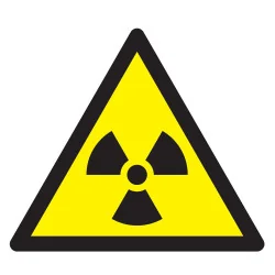 Panneau DANGER MATIERES RADIOACTIVES O Taliaplast 629948 | 629948