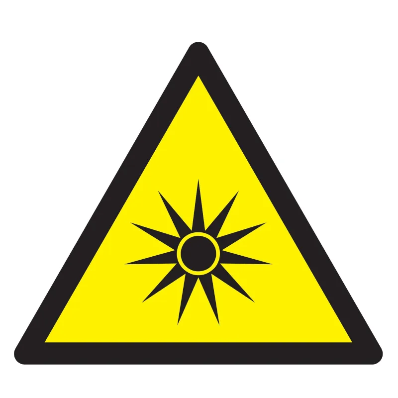 Panneau DANGER RAYONNEMENT OPTIQUE NOR Taliaplast 629970 | 629970
