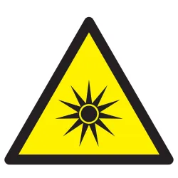 Panneau DANGER RAYONNEMENT OPTIQUE NOR Taliaplast 629370 | 629370
